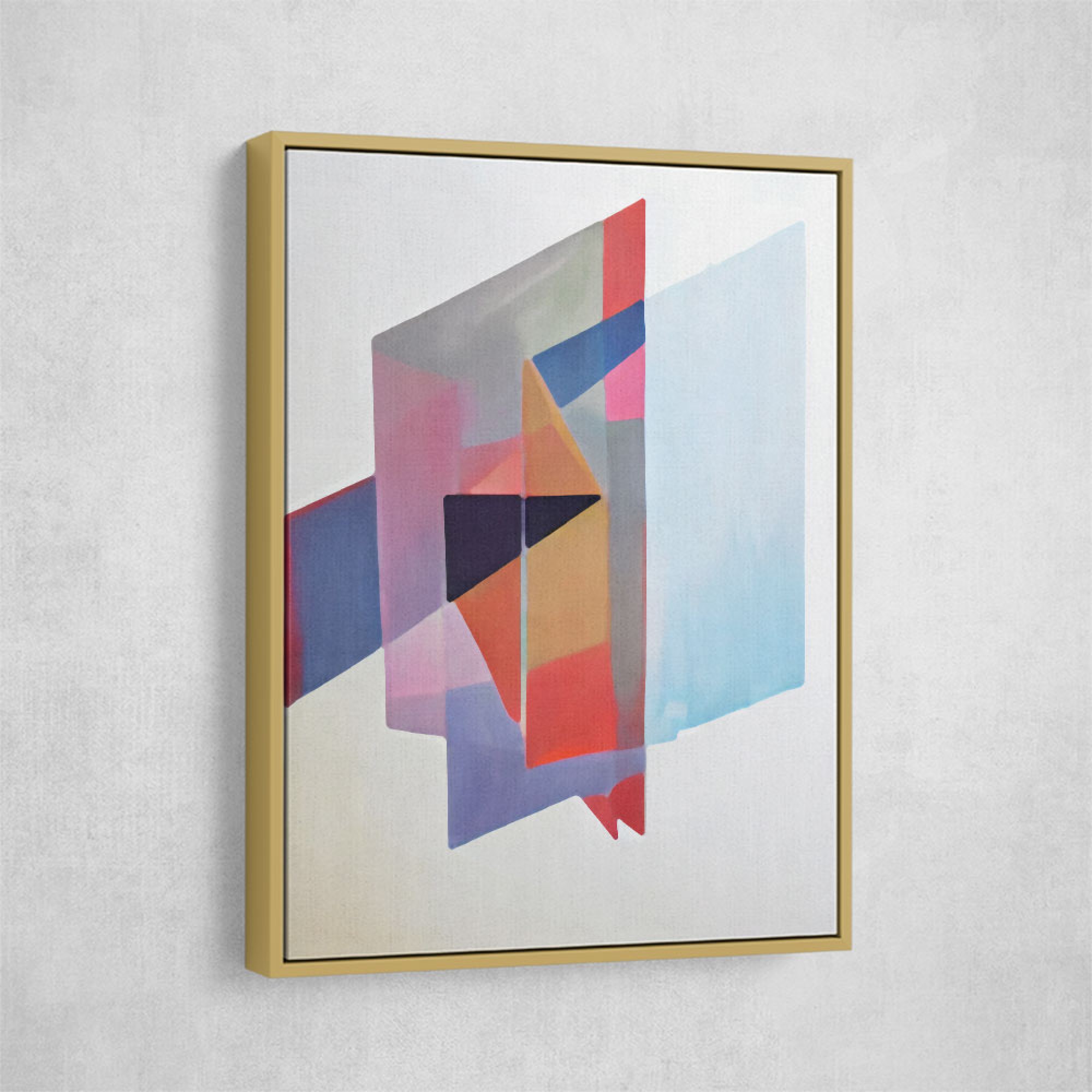 HomeSense Geometric Abstraction Wall Art